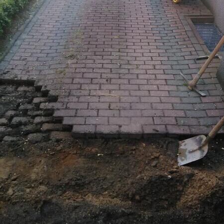 Pflasterarbeiten