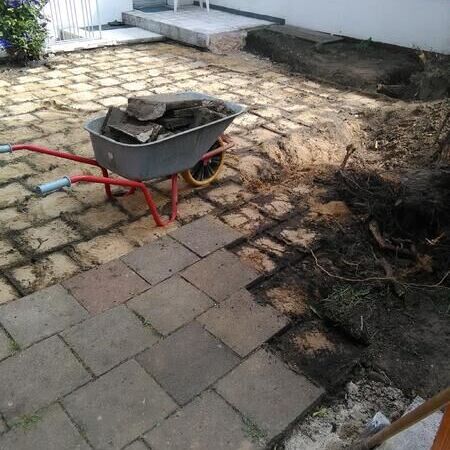 Pflasterarbeiten